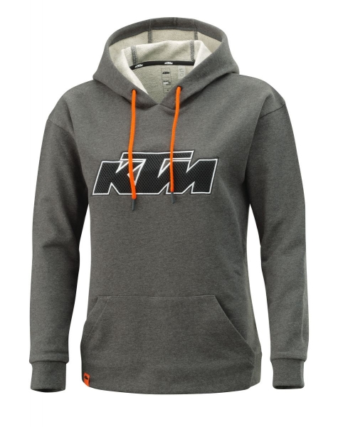 SWEAT CAPUCHE FEMME KTM PATCH GRIS 23