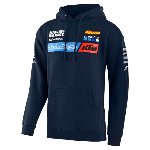 SWEAT CAPUCHE TEAM KTM TROY LEE DESIGNS NAVY 21