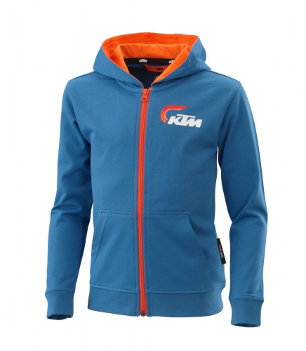 SWEAT CAPUCHE ZIPPE ENFANT KTM RADICAL BLEU