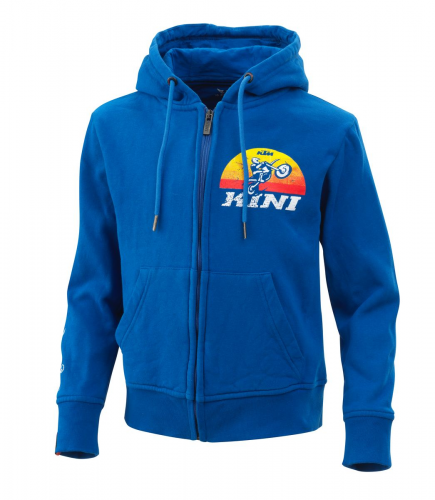 SWEAT CAPUCHE ZIPPE ENFANT KTM KINI RED BULL ADVENTURE BLEU