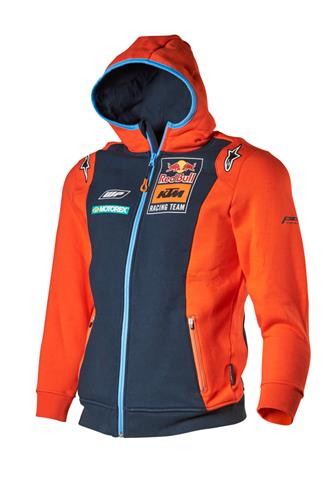 SWEAT CAPUCHE ZIPPE ENFANT KTM RED BULL REPLICA TEAM 20