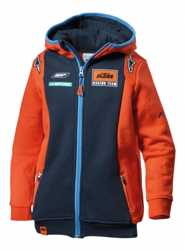 SWEAT CAPUCHE ZIPPE ENFANT KTM REPLICA TEAM