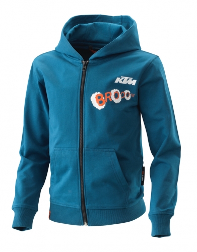 SWEAT CAPUCHE ZIPPE ENFANT KTM RADICAL BLEU