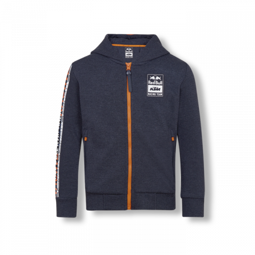 SWEAT CAPUCHE ZIPPE ENFANT RED BULL KTM RACING TEAM LETRA