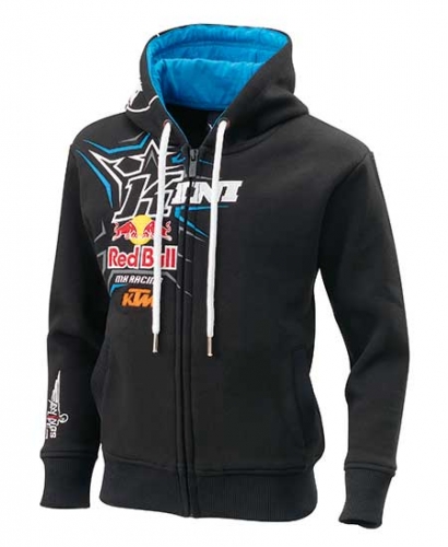 SWEAT ZIPPE CAPUCHE ENFANT KTM KINI RED BULL SPIKES