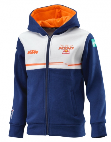 SWEAT ZIPPE CAPUCHE ENFANT KTM KINI RED BULL TEAM 17