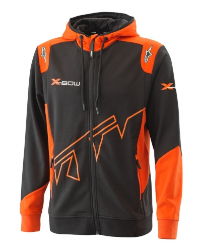 SWEAT ZIPPE CAPUCHE KTM ALPINESTARS X-BOW REPLICA TEAM