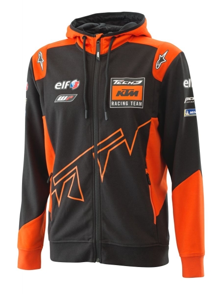 SWEAT ZIPPE CAPUCHE KTM ALPINESTARS TECH 3 REPLICA TEAM