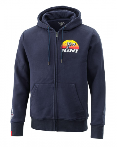 SWEAT ZIPPE CAPUCHE KTM KINI RED BULL ADVENTURE NAVY