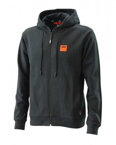 SWEAT ZIPPE CAPUCHE KTM PURE RACING NOIR