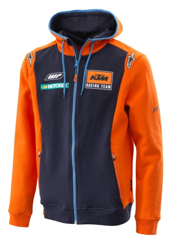 SWEAT ZIPPE CAPUCHE KTM REPLICA TEAM