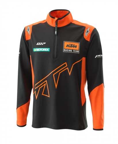 SWEAT ZIPPE KTM ALPINESTARS TEAM NOIR