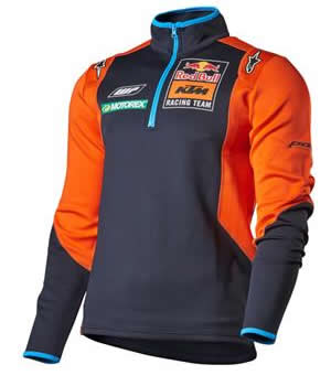  SWEAT ZIPPE KTM RED BULL REPLICA TEAM