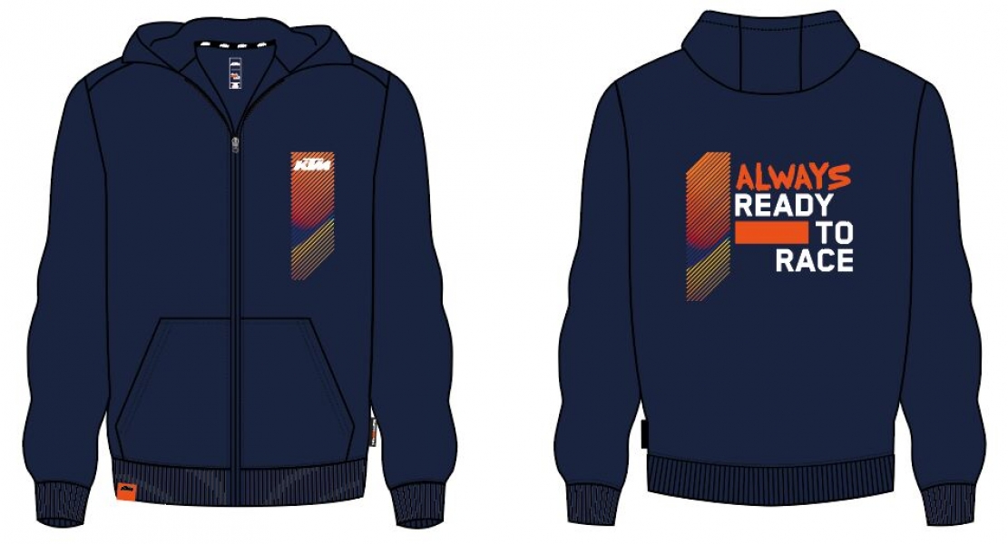 SWEATSHIRT CAPUCHE ENFANT RACING KTM 26