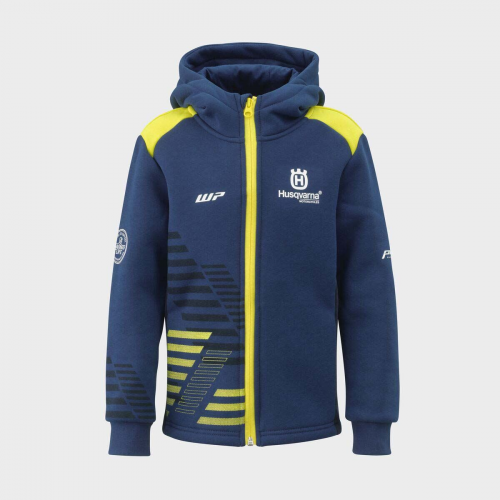 SWEATSHIRT CAPUCHE ZIPPE ENFANT HUSQVARNA MOTORCYCLES TEAM 24