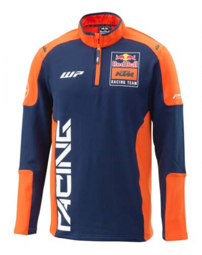 SWEATSHIRT DEMI ZIPPE KTM RED BULL REPLICA TEAM HALFZIP 24