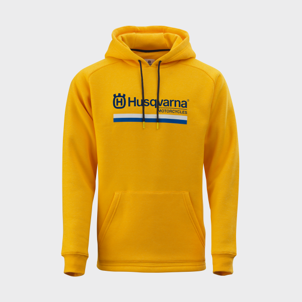 SWEATSHIRT HUSQVARNA MOTORCYCLES HERITAGE JAUNE