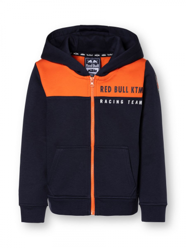 SWEATSHIRT ZIPPE CAPUCHE ENFANT RED BULL KTM RACING TEAM ZONE