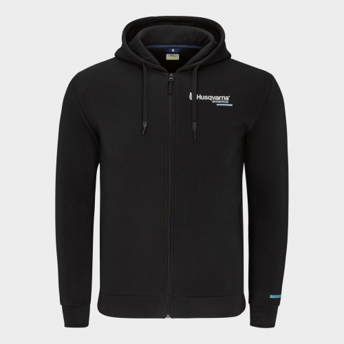 SWEATSHIRT ZIPPE CAPUCHE HUSQVARNA GOTLAND NOIR 25