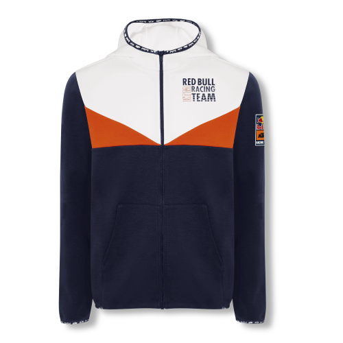 SWEATSHIRT ZIPPE CAPUCHE RED BULL KTM RACING TEAM FLETCH