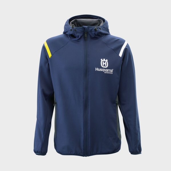 SWEATSHIRT ZIPPE HUSQVARNA MOTORCYCLES TEAM BLEU