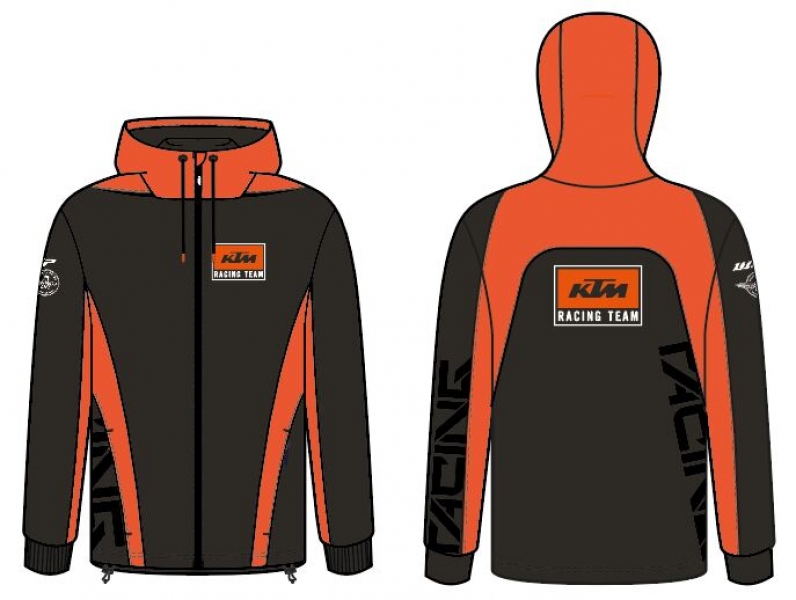 SWEATSHIRT ZIPPE KTM TEAM 27