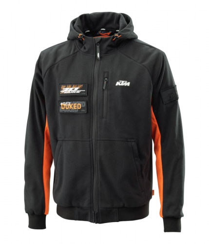 SWEATSHIRT ZIPPE MOTO ROUTE KTM DUKE