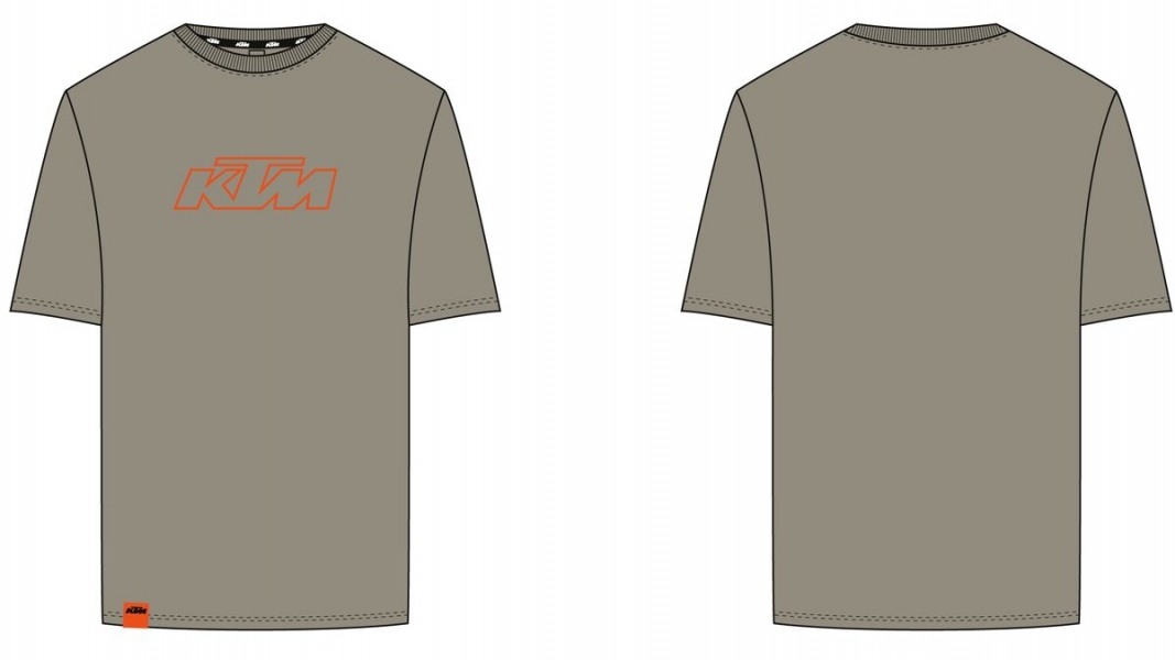 T-SHIRT KTM ESSENTIAL BEIGE 26