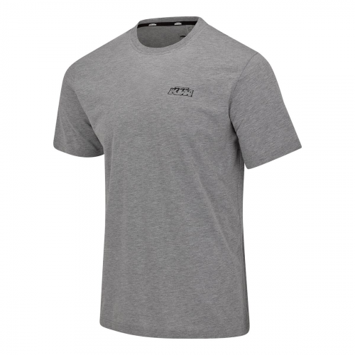 T-SHIRT KTM LOGO LIGHT GREY MELANGE 26