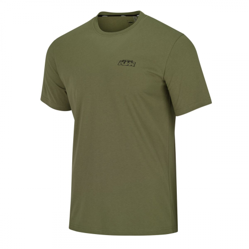 T-SHIRT KTM LOGO MILITARY VERT 26