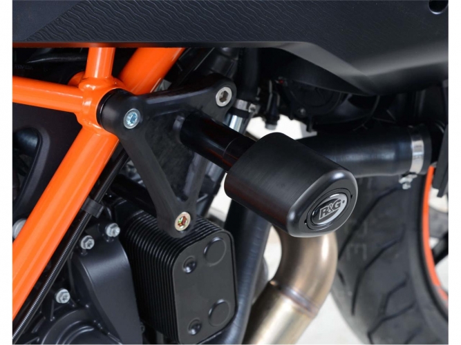 TAMPONS AERO NOIRS R&G KTM 1290 SUPERDUKE GT 16-18