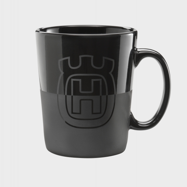 TASSE A CAFE HUSQVARNA MOTORCYCLES LOGO MUG NOIR