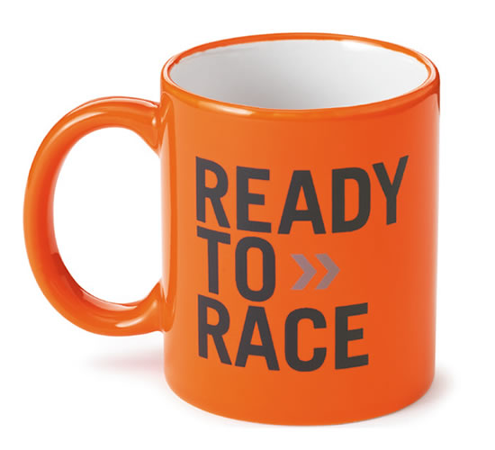 TASSE CAFE KTM ORANGE READY TO RACE 20