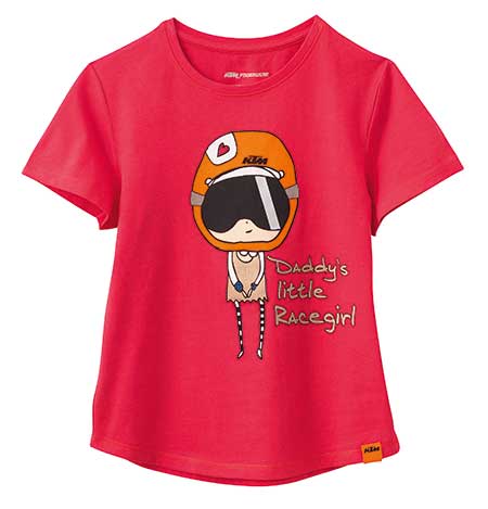 TEE SHIRT ENFANT FILLE KTM RACEGIRL