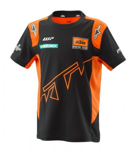 TEE SHIRT ENFANT KTM ALPINESTARS TEAM NOIR