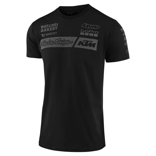 TEE SHIRT ENFANT TEAM KTM TROY LEE DESIGNS NOIR