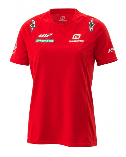 TEE SHIRT FEMME GASGAS ALPINESTARS TEAM ROUGE