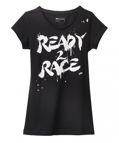 TEE SHIRT FEMME KTM READY TO RACE