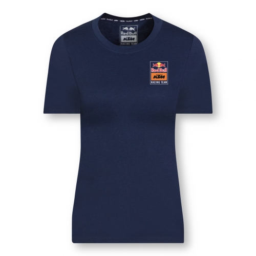 TEE SHIRT FEMME RED BULL KTM RACING TEAM BACKPRINT NAVY