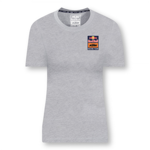 TEE SHIRT FEMME RED BULL KTM RACING TEAM BACKPRINT GRIS