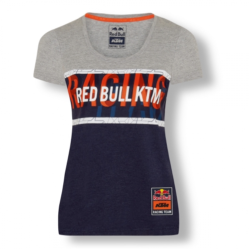 TEE SHIRT FEMME RED BULL KTM RACING TEAM LETRA