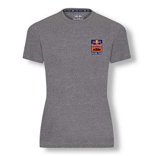 TEE SHIRT FEMME RED BULL KTM RACING TEAM BACKPRINT GRIS