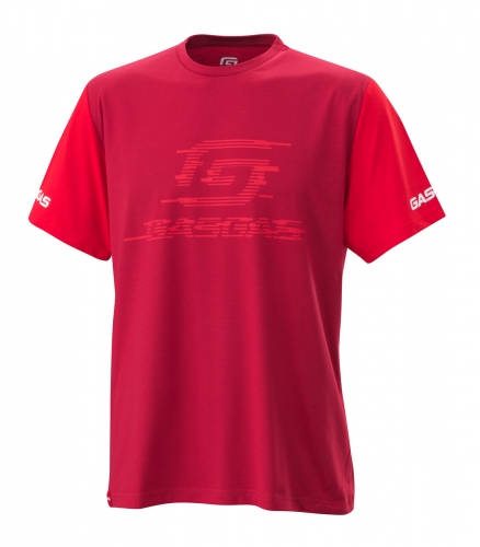 TEE SHIRT GASGAS FAST ROUGE