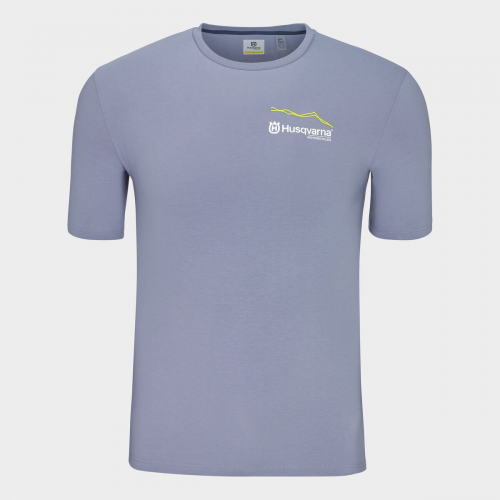 TEE SHIRT HUSQVARNA MOTORCYCLES NEVER FOLLOW 