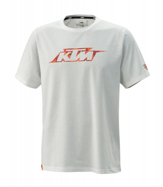 TEE SHIRT KTM CAMO BLANC