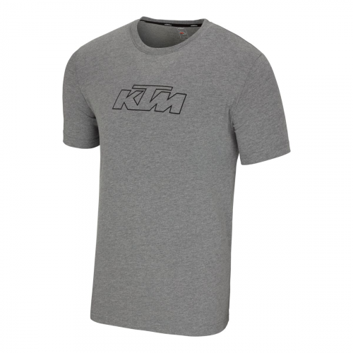 TEE SHIRT KTM ESSENTIAL GRIS FONCE CHINE