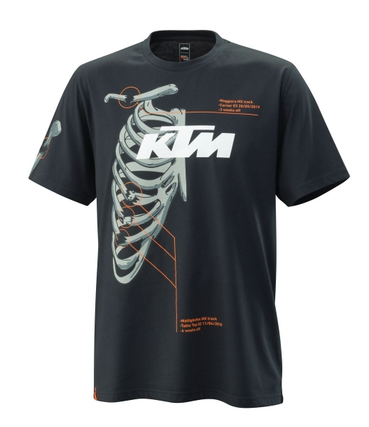 TEE SHIRT KTM HARD KNOCKS NOIR