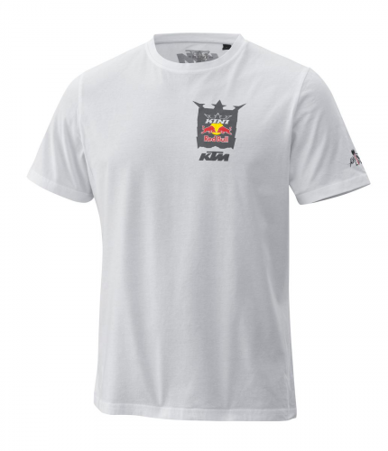 TEE SHIRT KTM KINI RED BULL SPINE BLANC