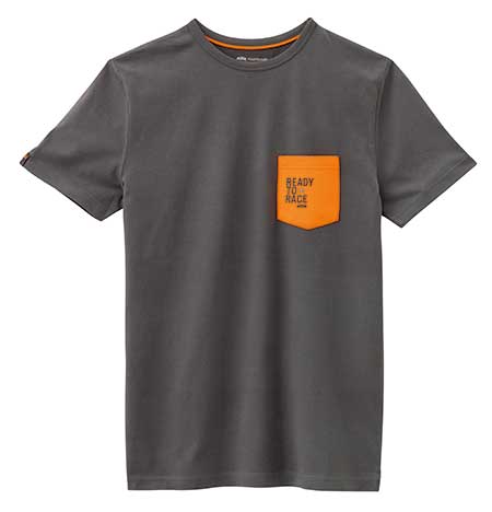 TEE SHIRT KTM ORANGE POCKET