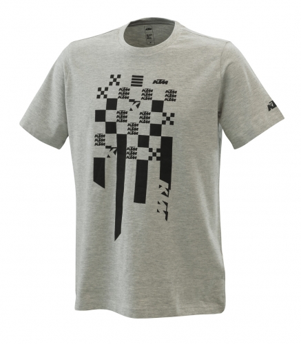 TEE SHIRT KTM RADICAL SQUARE GRIS